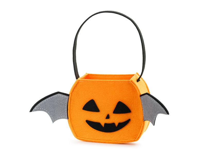 Süßigkeiten-Tasche Kürbis, orange - FeierGlanz